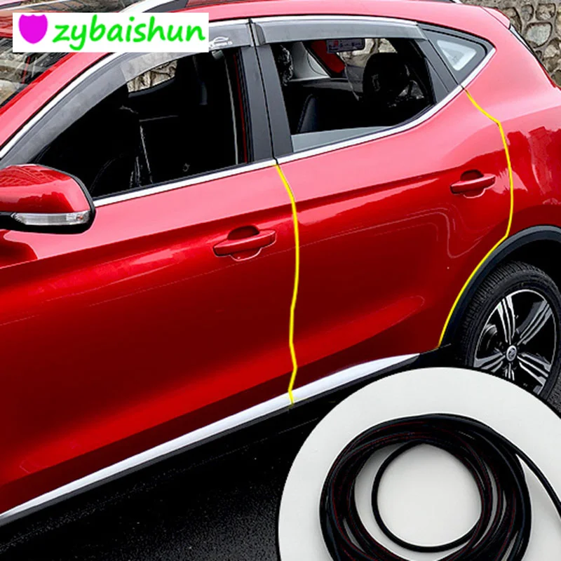 Universal 5 meter car door edge protection rubber seal for Ford Focus