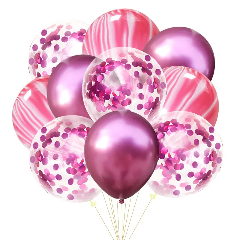 10 шт 12 дюймов вечерние украшения на день рождения Дети Взрослые украшения алюминиевый шар Свадебный гелиевый балон надувной воздушный шар из фольги