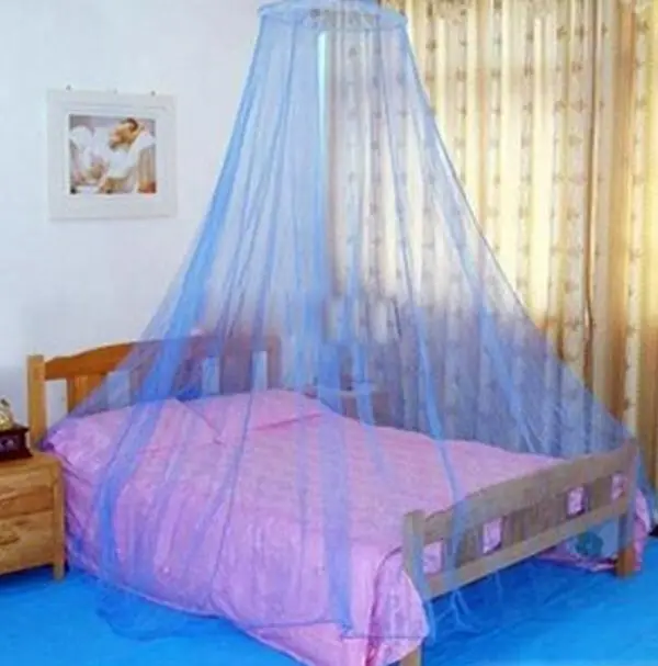 Москитная сетка, подвесная кровать, занавеска, зашифрованная, принцесса, москитная кровать, палатка, Рождество, домашний декор, для детей, девочек, украшение комнаты - Цвет: Blue