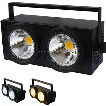

New 2x200w 2x300w COB LED Audience Light with Anti Glare Lens Warm Cool White 2in1 DMX LED Par Light DJ Disco Party Stage Light