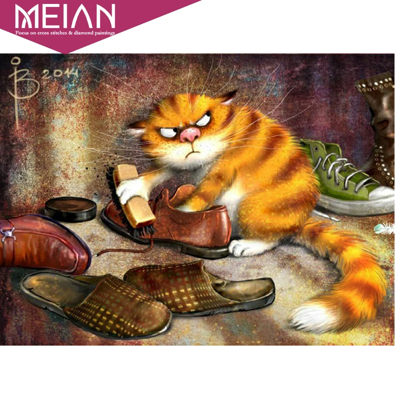 

Full,Diamond Embroidery,Animal"Cat Worker",5D,Diamond Painting,Cross Stitch,3D,Diamond Mosaic,Needlework,Crafts,Christmas,Gift