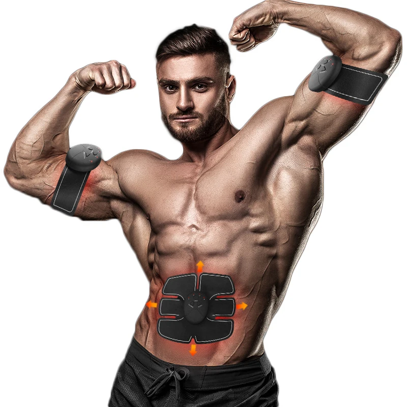 Тренажер для мышц брюшной полости бедер и ягодиц стимулятор ABS фитнес массажер