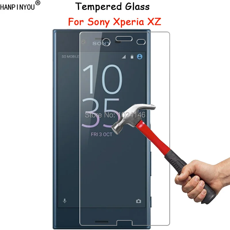 Для Sony Xperia XZ 5 2 &quotF8331 прозрачное закаленное стекло Защита экрана Ультра тонкая