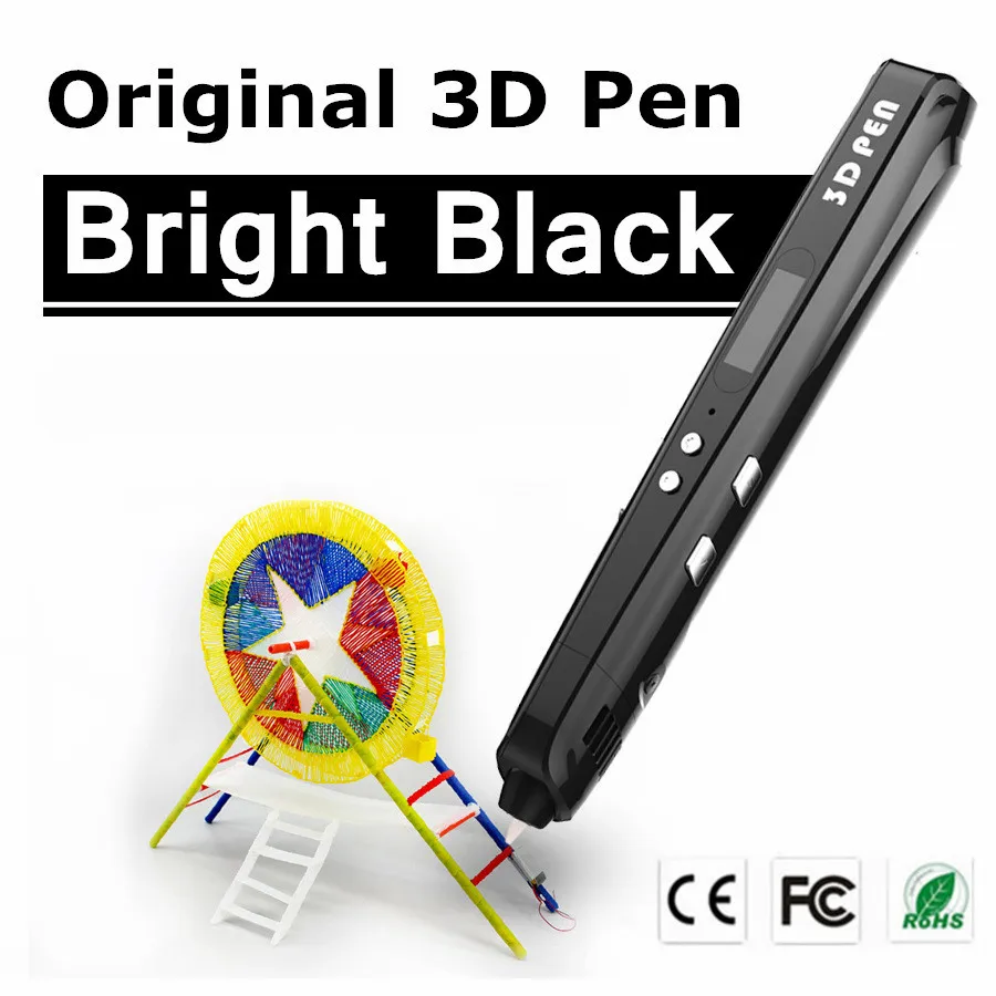 Christmas Gift Sixth Generation 3 Color 3 D Drawing Pens With Free PLA Filament 3D Printing
