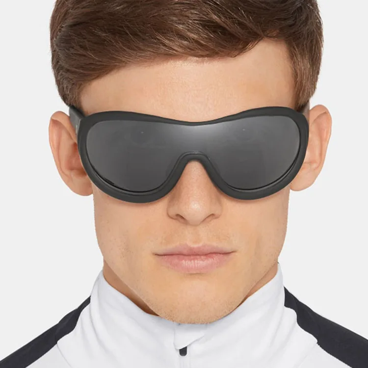 Новые солнцезащитные очки оверсайз wo мужские солнцезащитные очки большие черные солнцезащитные очки ветрозащитные мужские солнцезащитные очки ретро квадратные очки без оправы