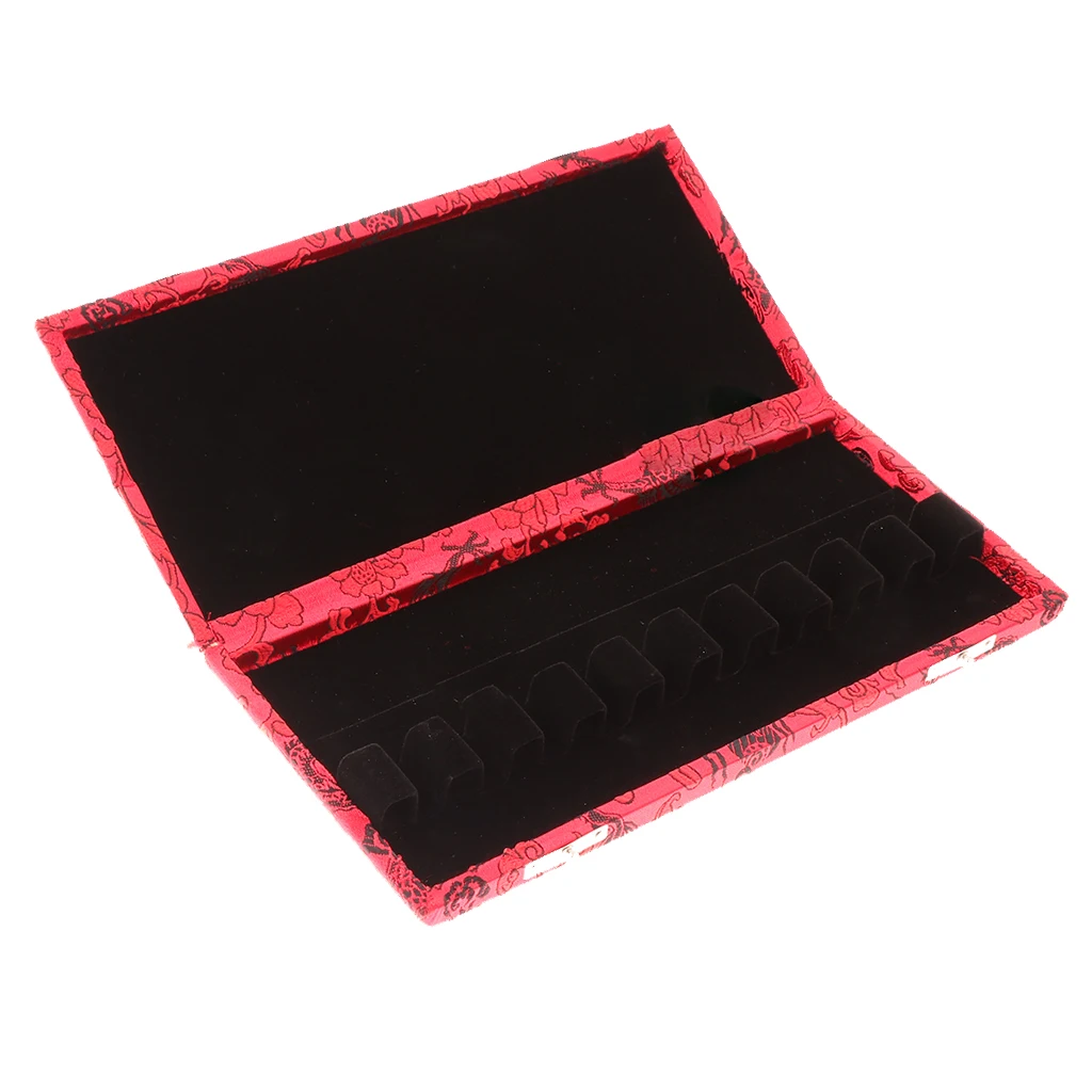 Solid Wood Reed Case Box Holder for 10 Reed Bassoon Woodwind Instrument 20 x 9.5 x 2cm