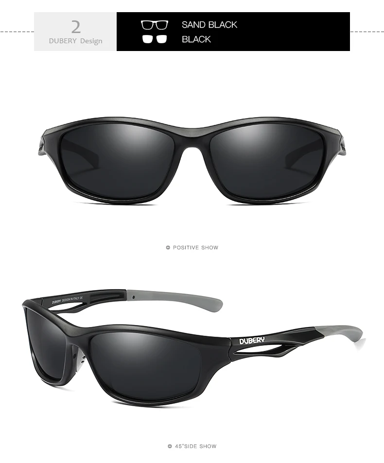 DUBERY бренд дизайн квадратное зеркало поляризованных солнцезащитных очков Для мужчин Роскошные Винтаж летние мужские солнцезащитные очки