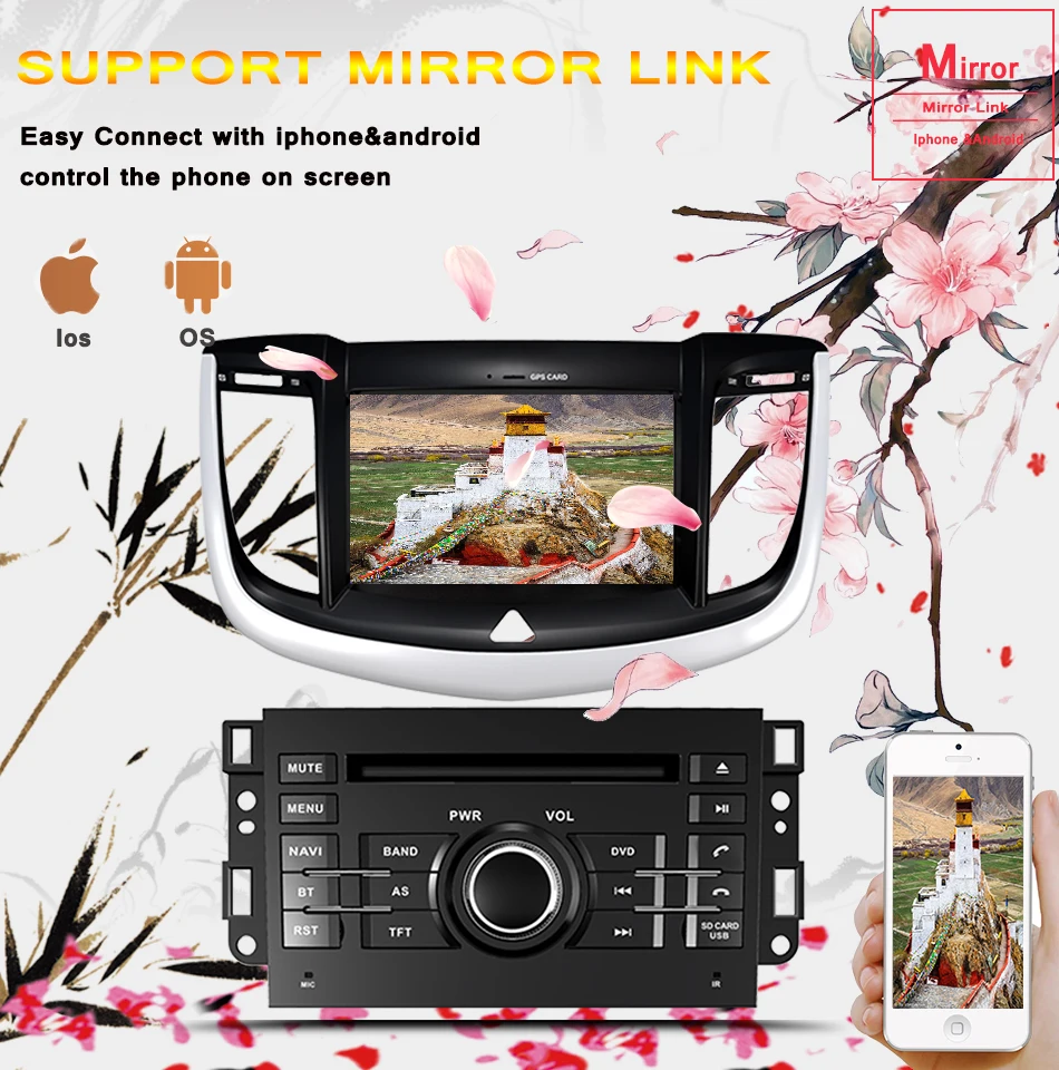 Clearance Android 9.0 Car Multimedia Navigation For Chevrolet Epica / For Daewoo Tosca 2006-2018 CD DVD GPS Radio Stereo Head unit player 6