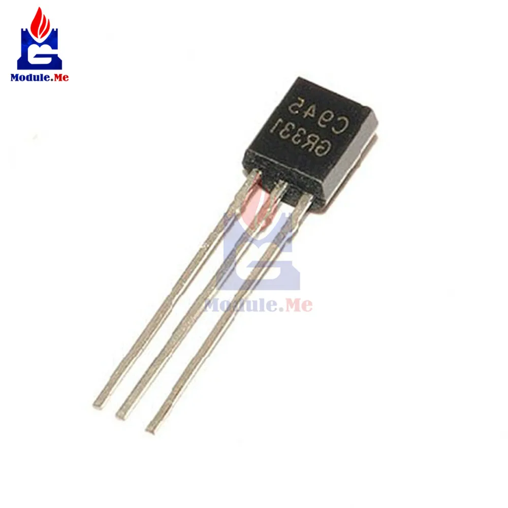 50 шт./лот линейный триодетранзистор TO-92 0.15A 50 в NPN 2SC945 C945