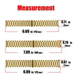 Универсальный ремешок для часов из нержавеющей стали быстросъемные ремни для gear S3 Frontier Classic S2 OD889