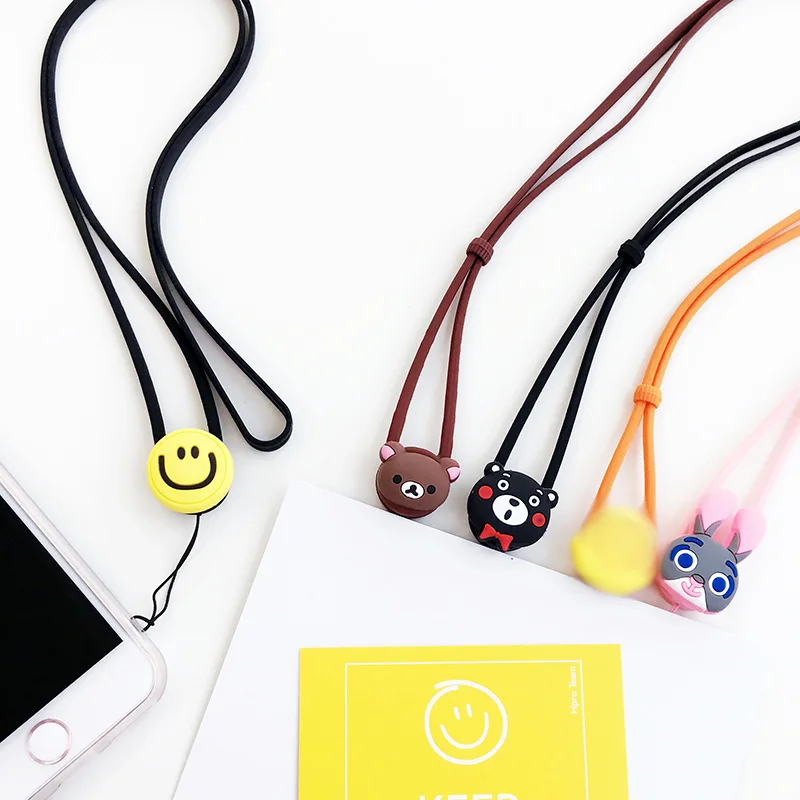 الهاتف المحمول الرقبة حزام حامل مفتاح سلسلة الهاتف قلادة Kawaii الرقبة الحبل السائبة مخصص ل بطاقة مفتاح الهاتف المحمول سلسلة handkette