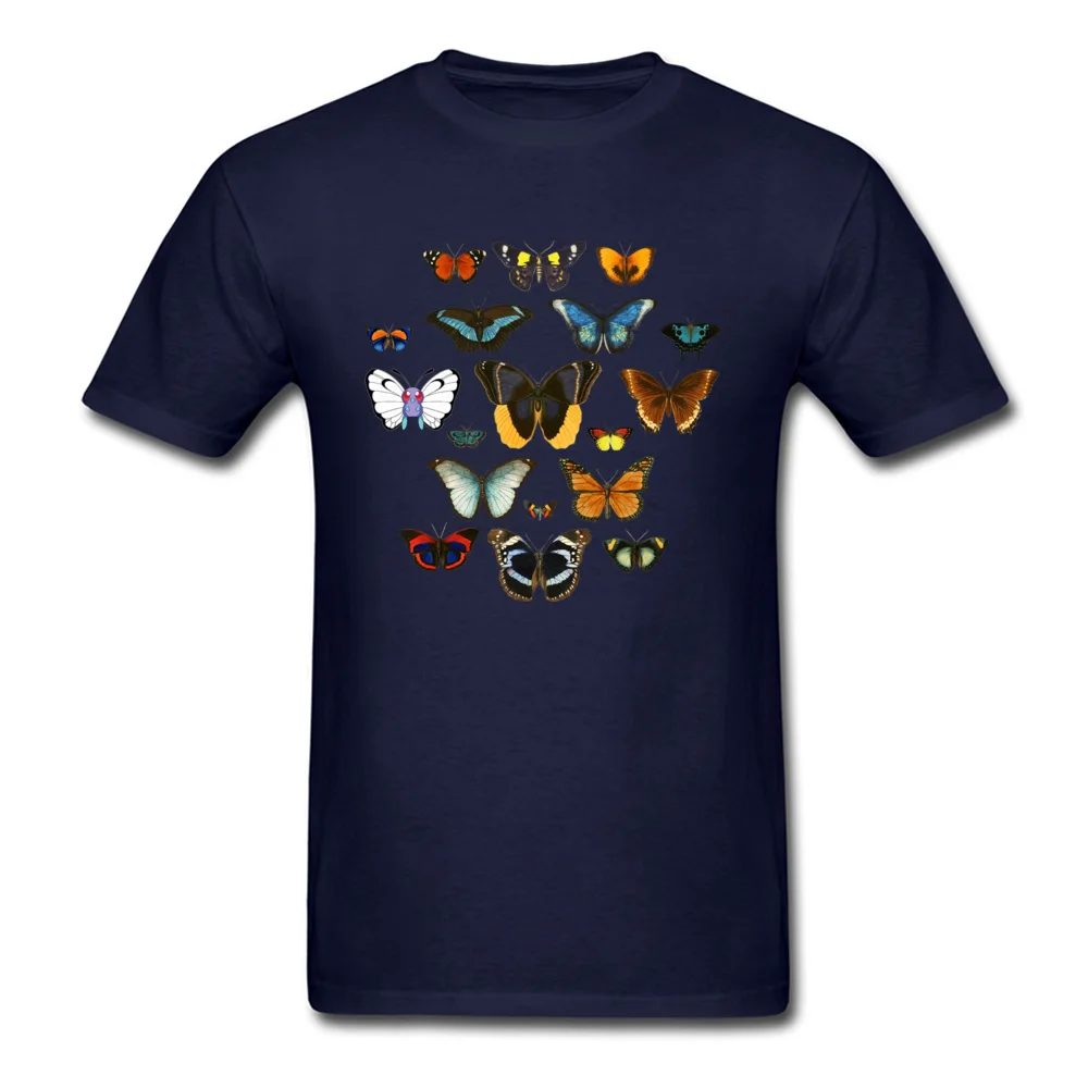 entomology 4681 Top T-shirts for Adult Classic April FOOL DAY Tops Tees Short Sleeve Hip Hop Tee-Shirt Round Collar 100% Cotton entomology 4681 navy