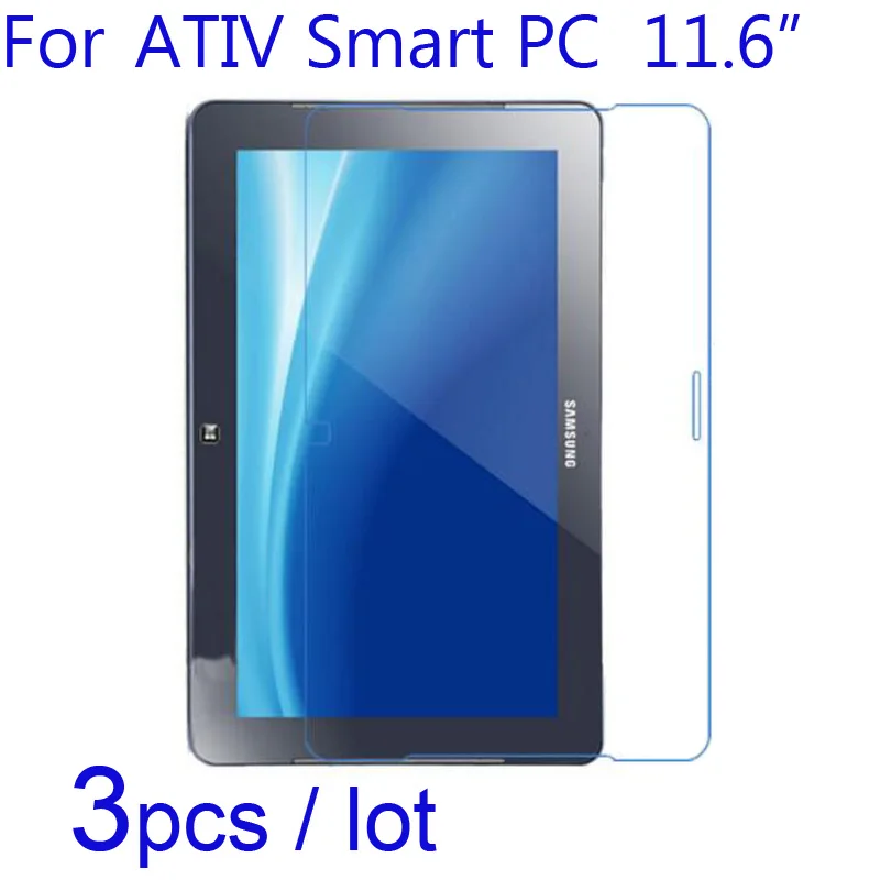 

3pcs Screen Protectors For Samsung ATIV Smart PC XE500T1C/Slate XE700T1A 11.6" Soft Clear/Matte/Nano Anti-Explosion Guard Films