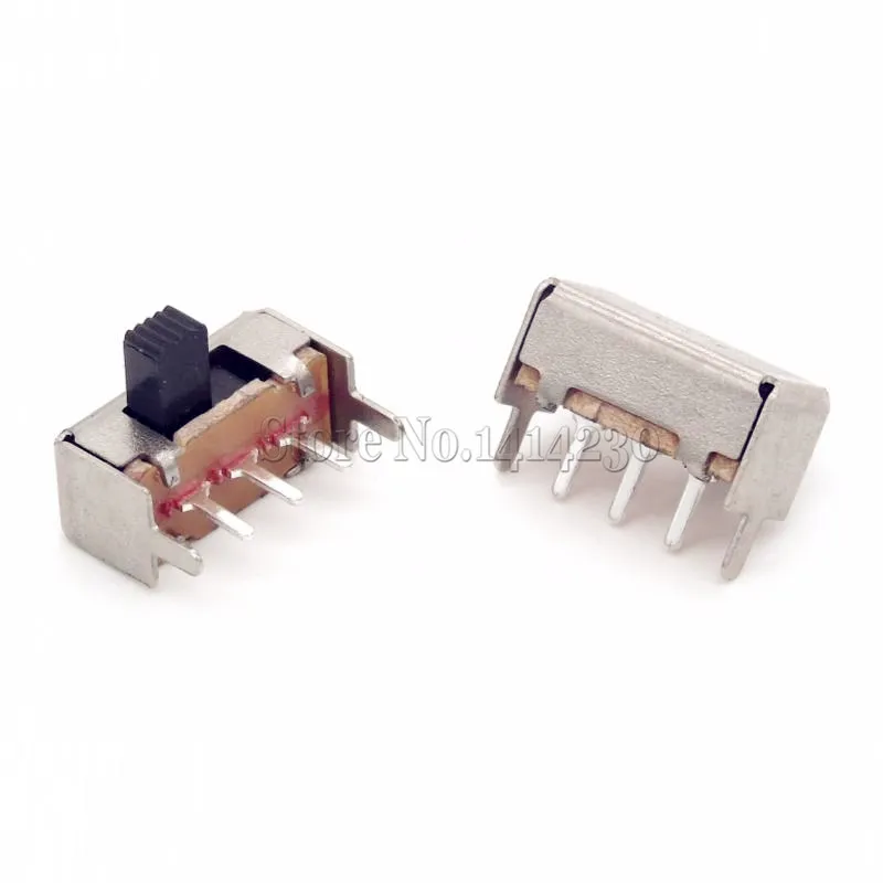 

20PCS SK12F14G4 DC 50V 0.5A 3 Pin PCB 2 Position 1P2T Mini Slide Switch Right Angle 4MM handle high