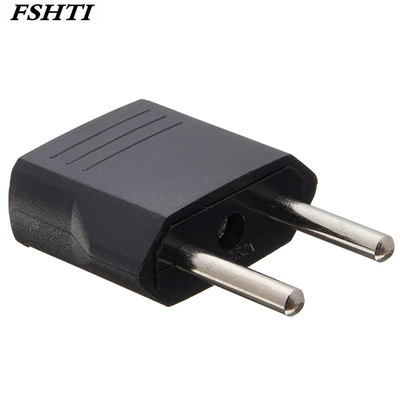 100pcs European Euro EU Plug Adapter 2 Pin US Brazil Italy