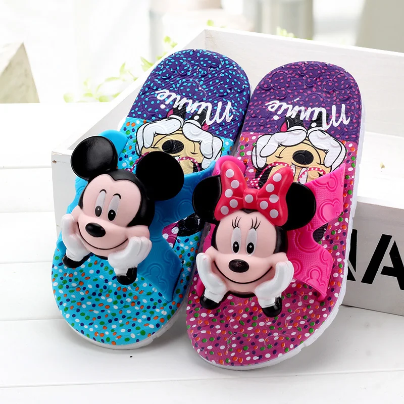 

Children Slipper Summer Cartoon Male Girl Cool Slipper Home Furnishing Indoor Non-slip Child Cool Slipper Baby Slipper