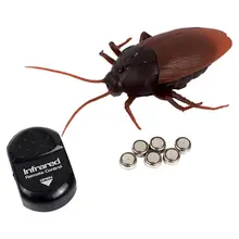 Топ инфракрасный пульт дистанционного управления макет поддельные муравьи/тараканы/пауки RC игрушки для детей, темно-коричневый