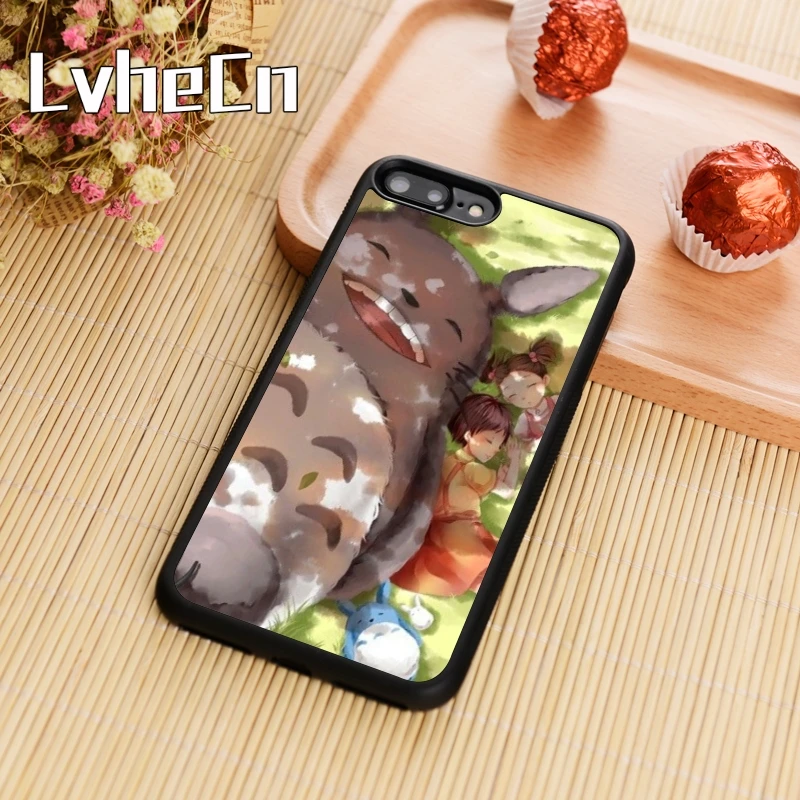 LvheCn мягкий Мой сосед Тоторо студия ghibli чехол для телефона iPhone 11 Pro X XR XS MAX 5 6 6S 7 8 Plus