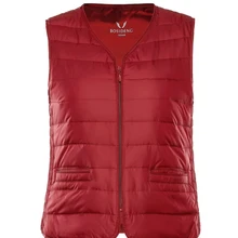 BOSIDENG, ранняя зима, пуховый жилет для женщин, 90% утиный пух, приталенное пальто высокого качества размера плюс B80130008B