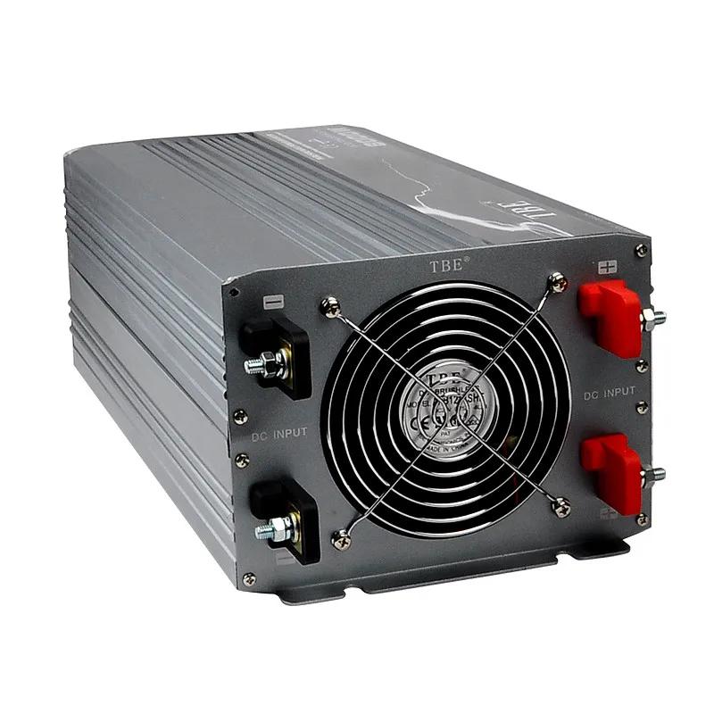 TBE 8000 W Мощность инвертор DC12V 24 V 48 V постоянного тока до AC220V 110 V авто Инвертор с чистым синусом Мощность преобразователь с USB разъем