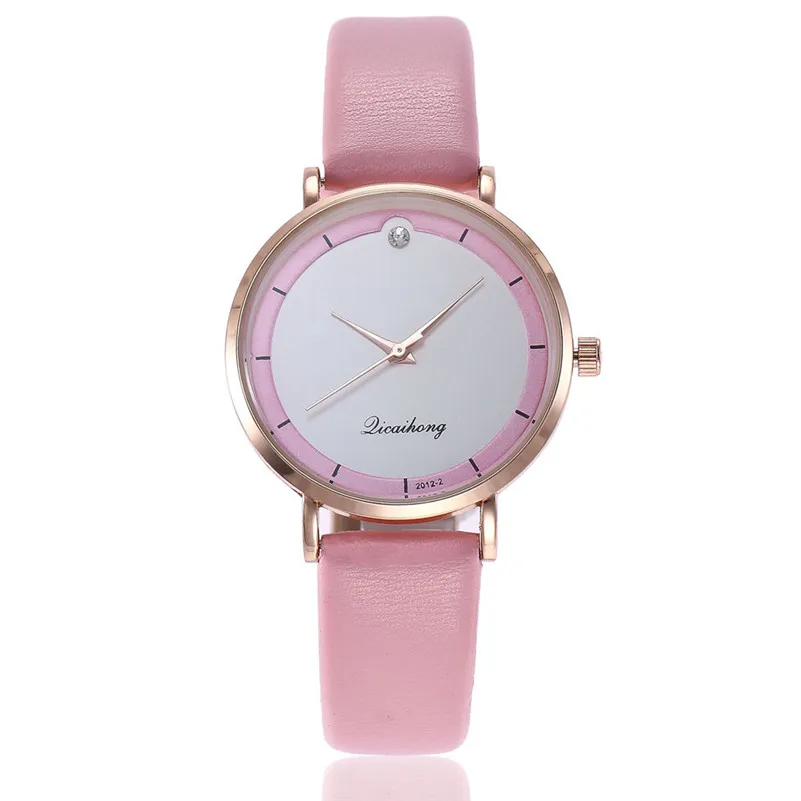 Fashion Women's Watches lady dress watch Leather Band Analog Quartz Round Wrist Watch Bracelet clock Female Reloj mujer M21 (12)