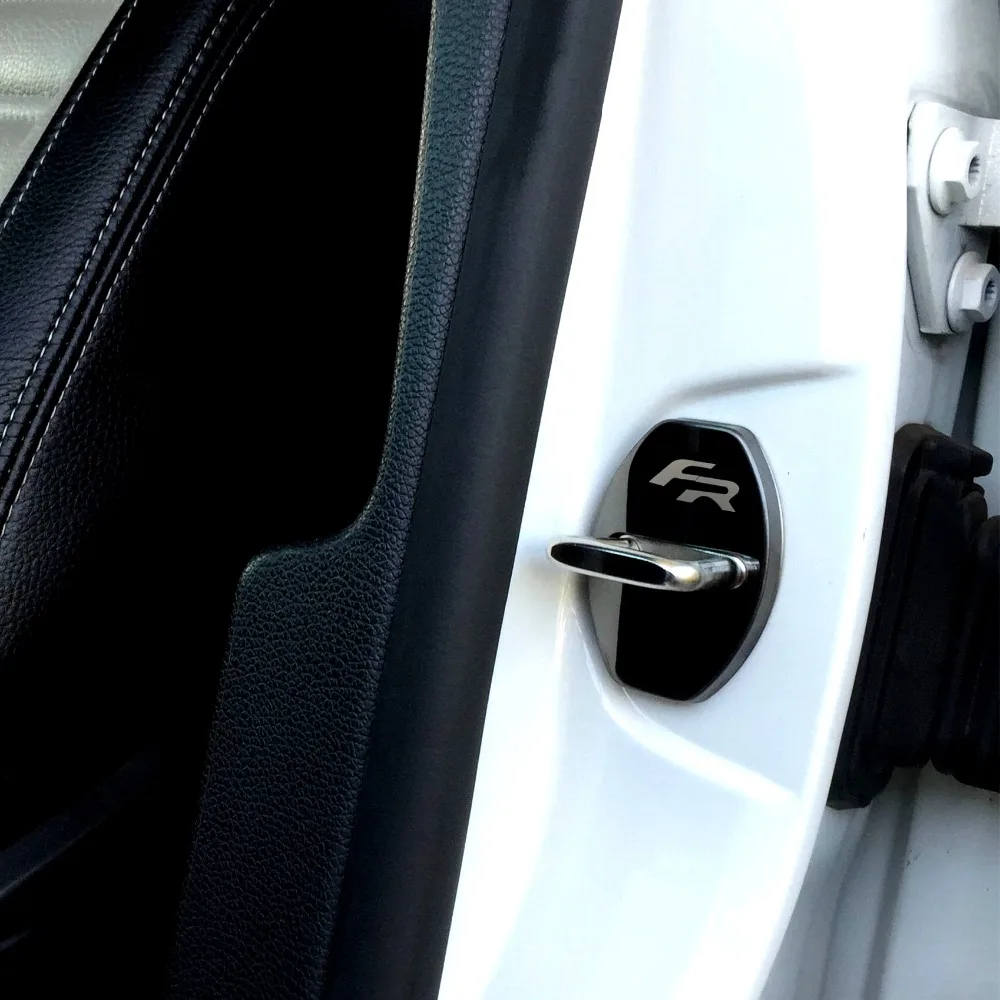 Для Seat FR Leon ibiza Altea Ateca Alhambra, аксессуары из нержавеющей ...
