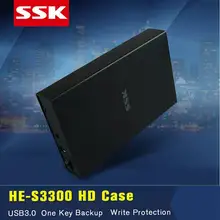 SSK HE-G300 2.5 » USB 3.0 HDD Enclosure SATA HDD Hd Box Hard Disk Drive External Transparent Case Up to 5Gbps for Laptop OTB