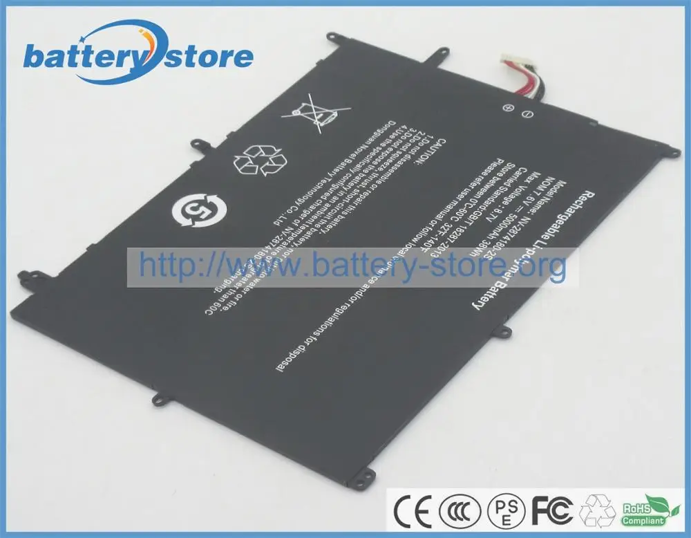 

Free shipping 7.6V, 5000mAh, 38W Genuine battery NV-2874180-2S , TH133K-MC for Gemini NC14 , BYONE C14U