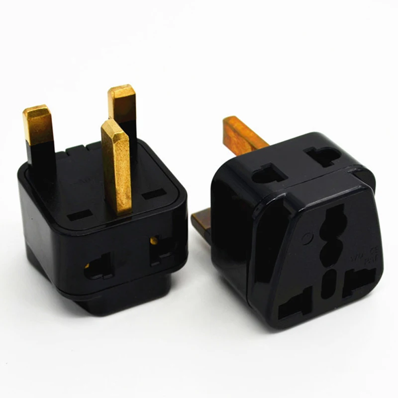 10pcs 1to2 Singapore UK Plug Socket Travel Wall AC Power Charger Outlet