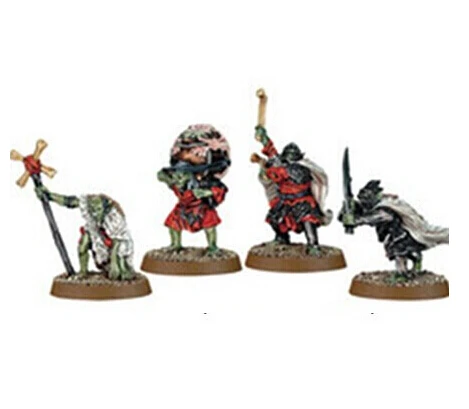

Lord of the Rings Gundabad Blackshields Command metal Material Figure resin kit Free Shipping DIY TOYS