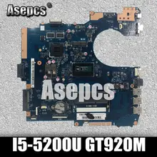 Asepcs P552LA_LJ материнская плата для ноутбука ASUS P552LA P552LJ P552L P552 Тесты оригинальная материнская плата 4G-RAM I5-5200U GT920M
