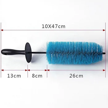 

Car Wheel Tire Rim Scrub Brush Washing Cleaner Durable Portable Vehicle Cleaning Tool Car Styling