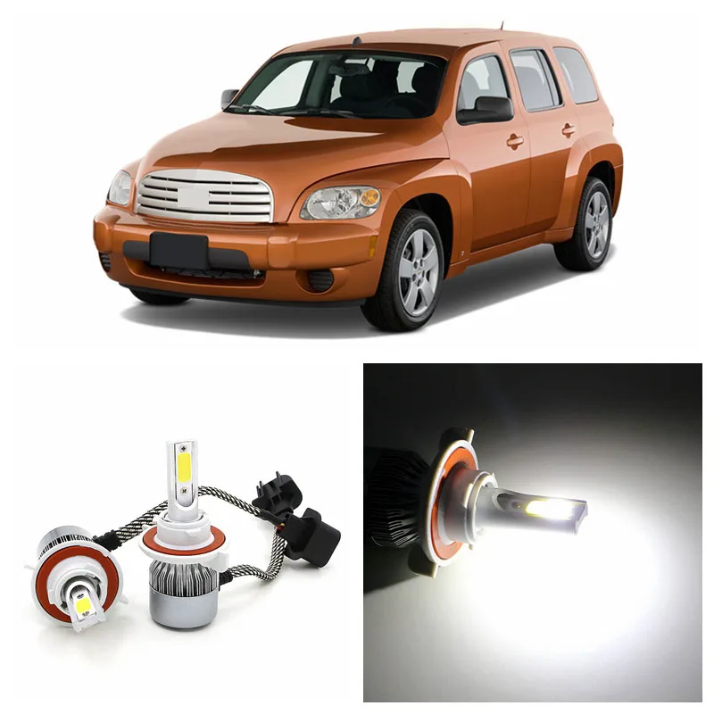 

Edislight 72W 7600LM H13 9008 LED Headlight Kit Hi Lo Beam Bulbs For 2006-2011 Chevrolet HHR White Car High Low Bulbs Headlamp