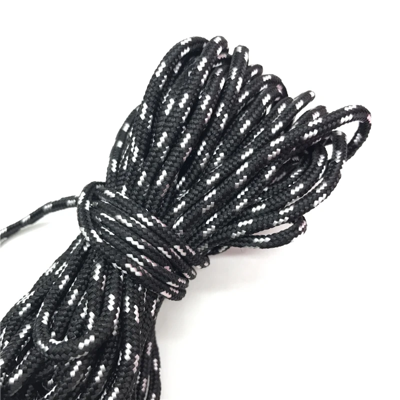 Nylon cord macrame cord waxed cord leather cord faux suede cord pvc cord 3mm Parachute cord lanyard rope Mil Spec Type One Strand 10Yards/Lot