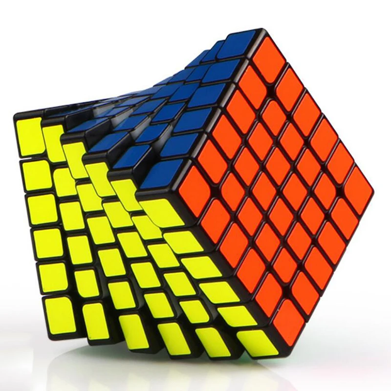 D-FantiX Qiyi Mofangge кубик рубика X-человек тень 6x6 Magic Cube Головоломки 6x6x6 профессиональный Игры Скорость кубик Регулярное/магнитная версия Скорость Cube