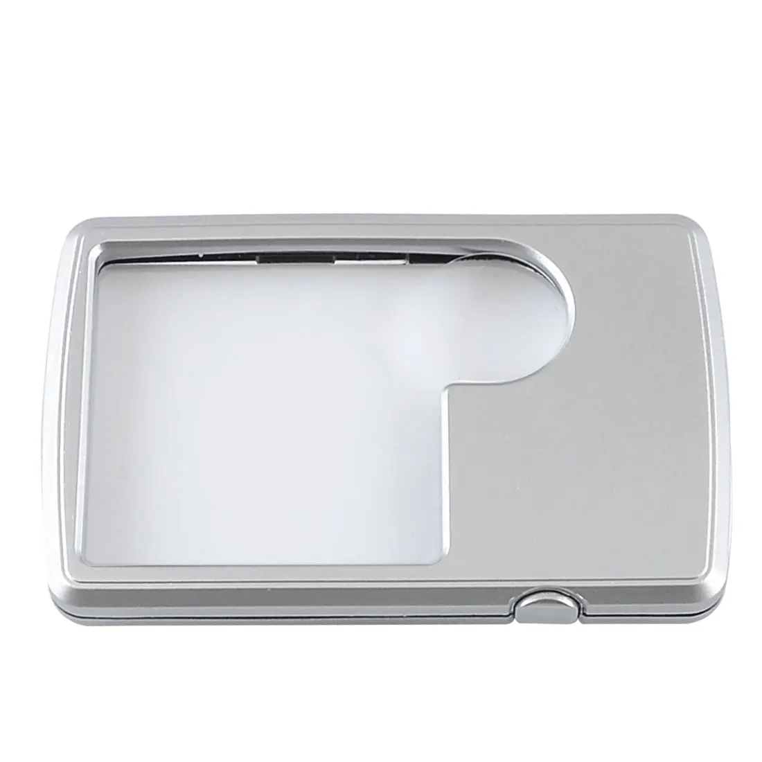 Cheap Price Best Selling Silver Tone Shell LED IllumInated Magnifying Glass Pocket Magnifier control by a button switch | Инструменты