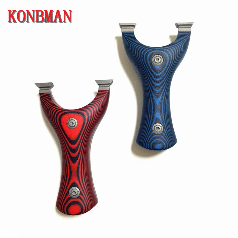 

Strong titanium alloy G10 shooting bracket catapult with rubber band shooting ball hunting exercise practice outdoor entertainm