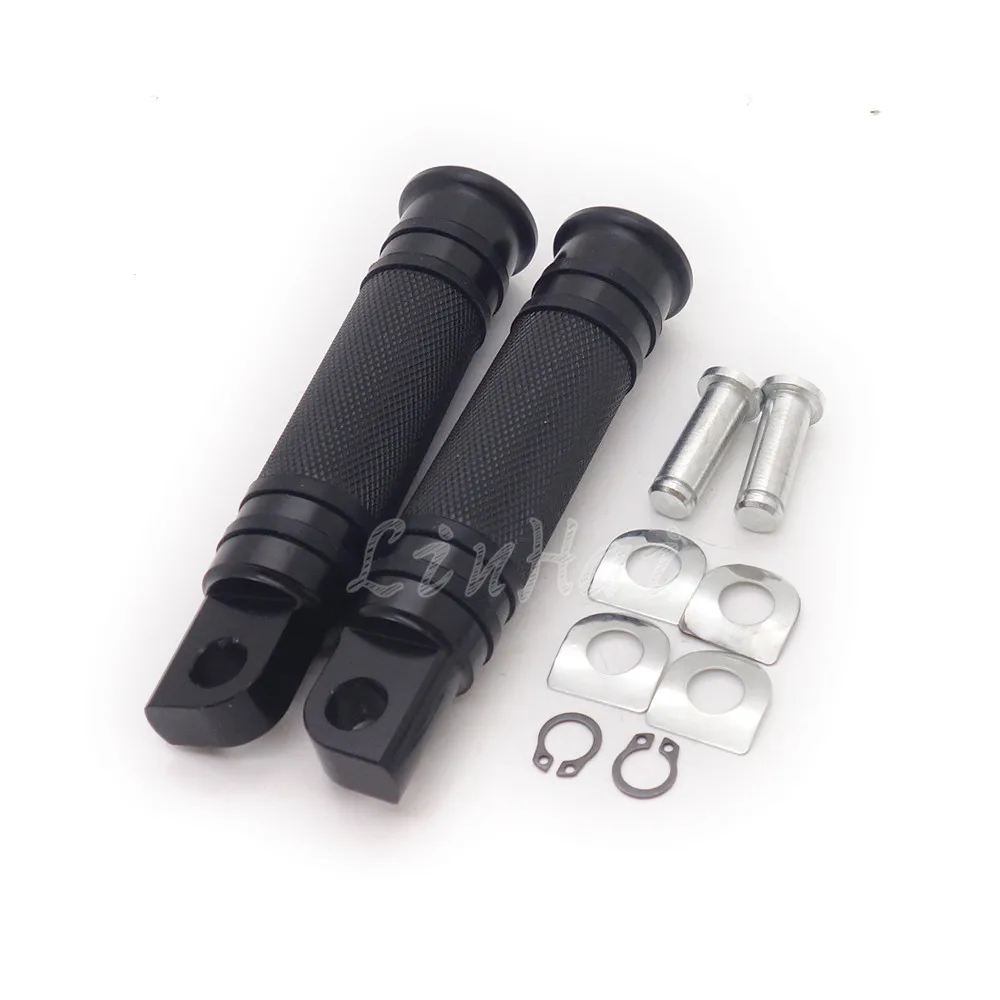 Buy Motorcycle Black CNC Foot Pegs Rest with Mount Kit