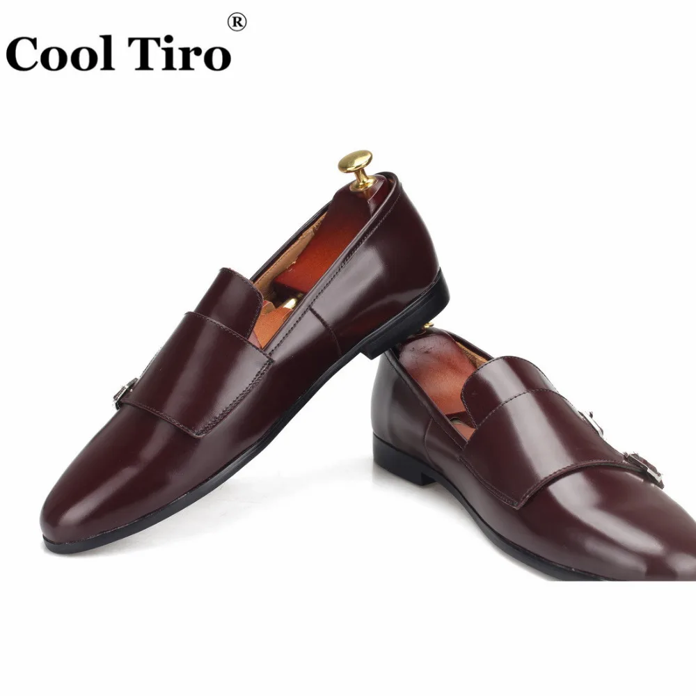 Polished Leather Double-Monk Loafers (6)