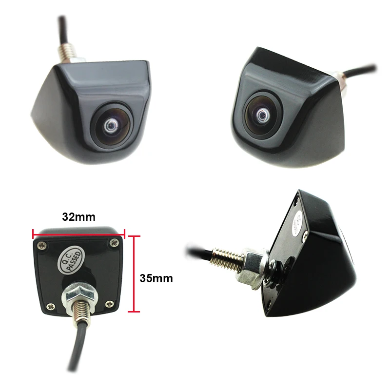 Автомобильный объектив рыбий глаз для камеры заднего вида Full HD CCD 4 Pin без