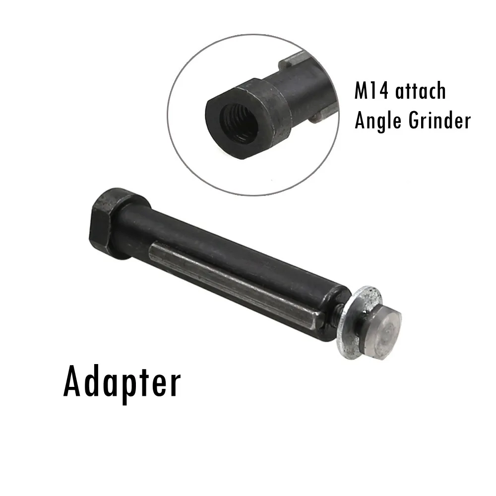 90*100mm Rubber Expander Centrifugal Wheel / Sanding Sleeves / Adapter for Angle Grinder Metal Polishing Set
