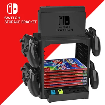 

Nintend Switch NS Multi-Function Storage Bracket Tower Holder Stand Shelf for Switch Game Disc Card