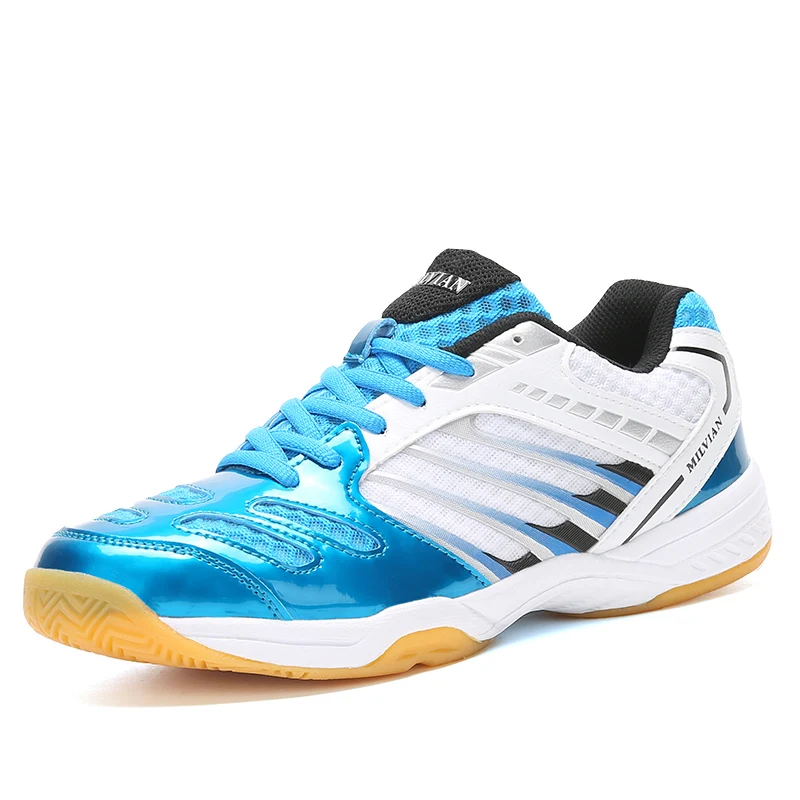 

MEN Women Badminton Shoes Anti Slip Professional Tennis Sneakers Men 2018 Indoor Table Shoes Breathable Indoor Court Shoes