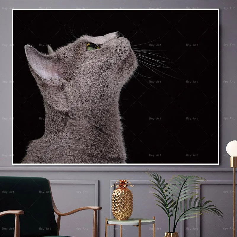 Black White Wall art Posters and Prints Animals Canvas Painting Frameless painting Giclee Paintings for Living Room Black White Wall art Posters and Prints Animals Canvas Painting Frameless painting Giclee Paintings for Living Room