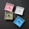 DSA – capuchons de touches de clavier mécanique, en PBT, non imprimés, nains, couleur noir, blanc, gris, 1x ► Photo 2/2