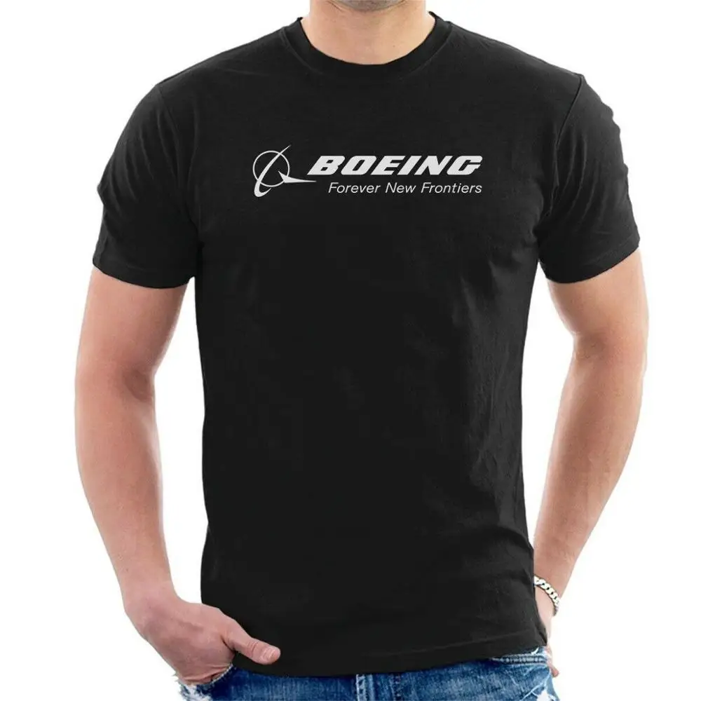 

Boeing T-Shirt Inspired Aviation Forever New Frontiers All Sizes Discount 2019 New Fashion Summer Arrival Men'S Short T Shirts