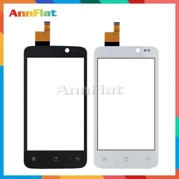 

10pcs/lot High Quality 4.0" For Fly IQ447 Touch Screen Digitizer Front Glass Lens Sensor Panel Black white Free shipping