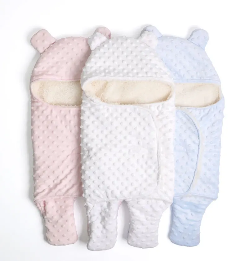 NAET cher зимний теплый детский спальный мешок мягкий бархатный конверт для новорожденных одеяло для новорожденных детский спальный мешок