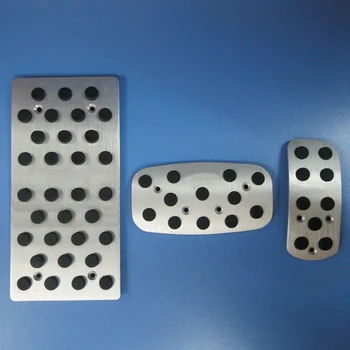 

TTCR-II Car Accessories Pedal For Nissan X-trail Xtrail X trail 2006-2011 AT Gas accelerator Brake Footrest Plate Pads stickers