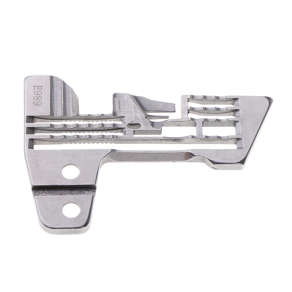 Universal E989 Needle Plate for Siruba Industrial Overlock Sewing Machine 757-516M2-324 516H4-324